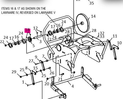 64044-18 Ryan Lawnaire Screw Set | DRMower.ca