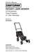 944.363391 Manual for Craftsman 21" Power-Propelled Lawn Mower