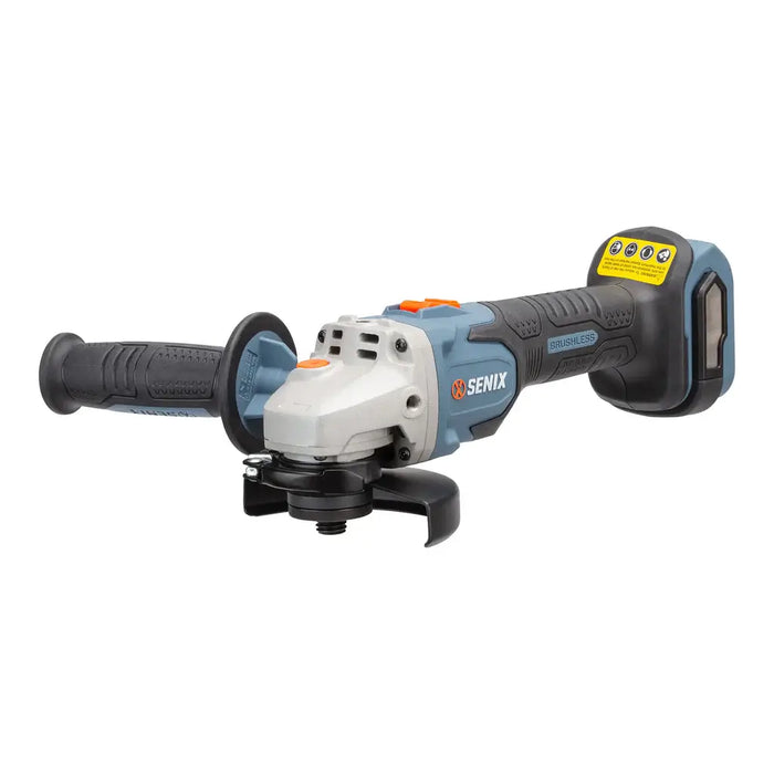 PAX2115-M2-0 Senix 20 Volt Max 4 1/2-Inch Brushless Angle Grinder - Tool Only