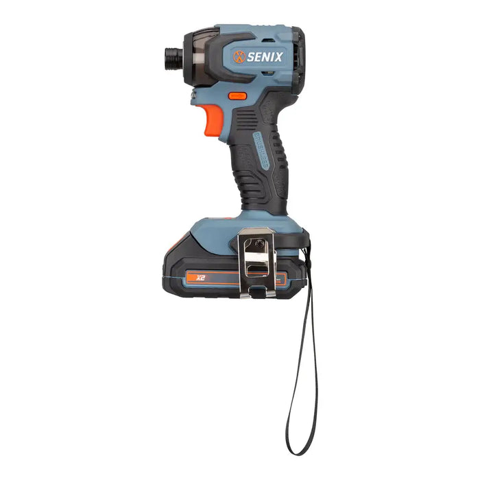 PDIX2-M2 Senix 20 Volt Max 1/4-Inch Brushless Impact Driver Kit