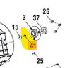 660697003 Ryobi Snowblower Pulley Screw