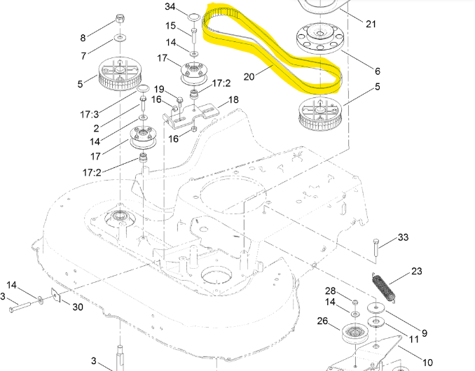 265-610 Stens Replaces Toro 120-3335