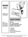 944.520641 Manual for Craftsman 27" Two-Stage Snow Thrower