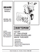 944.527170 Manual for Craftsman 27" Two-Stage Snow Thrower