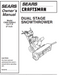 C950.52850-0 Manual for Craftsman 13.5 TP 27" Dual Stage Snow Thrower