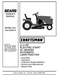 944.602810 Manual for Craftsman 21.0 HP 42" Lawn Tractor