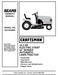 944.605880 Manual for Craftsman 18.5 HP 42" Lawn Tractor