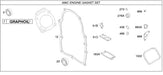 842658 Briggs and Stratton Engine Gasket Set