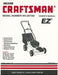 944.367302 Manual for Craftsman EZ3 lawn Mower with Craftsman Engine