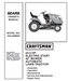 944.608830 Craftsman Owner's Manual 24HP 42" Lawn Mower