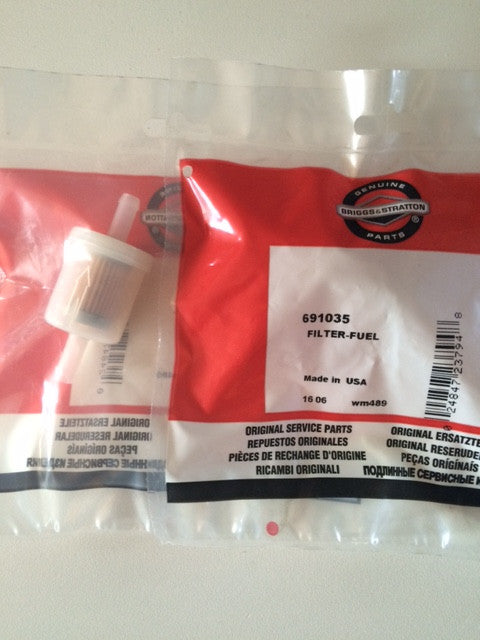 BRIGGS and Stratton Fuel Filter OEM 691035