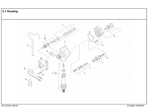 K2.25 Parts List for Karcher 1.601-552.0 1.601-553.0