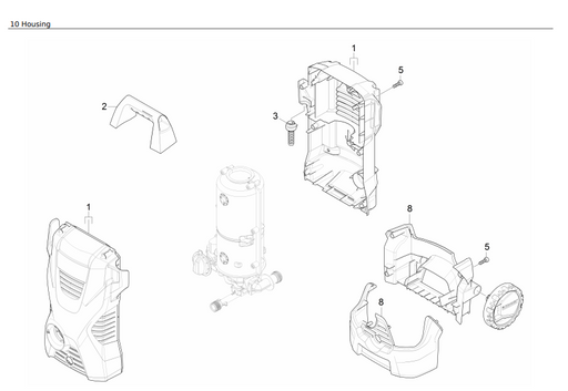 K2 Compact Parts List for Karcher 1.602-114.0