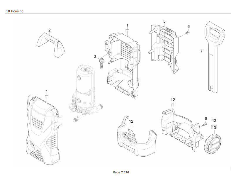 K2 Parts List for Karcher 1.602-316.0