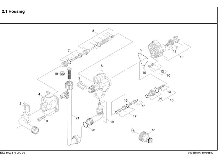 K3.96M Parts List for Karcher 1.636-104.0 1.636-105.0 1.636-107.0