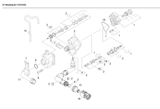 K5.65 Parts List for Karcher 1.601-915.0