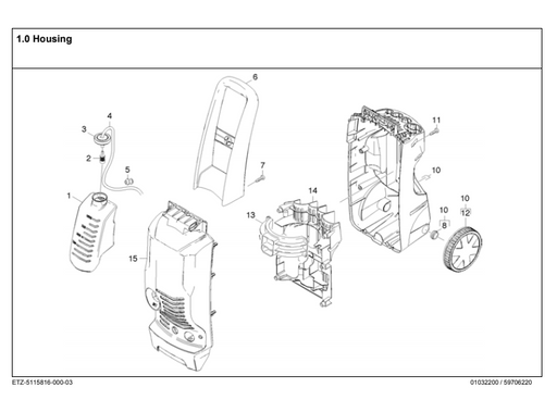 K 3.67 MD Plus Parts List for Karcher 1.601-701.0