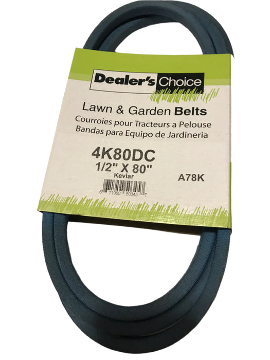 4K80DC DEALERS CHOICE Belt 1/2 x 80"