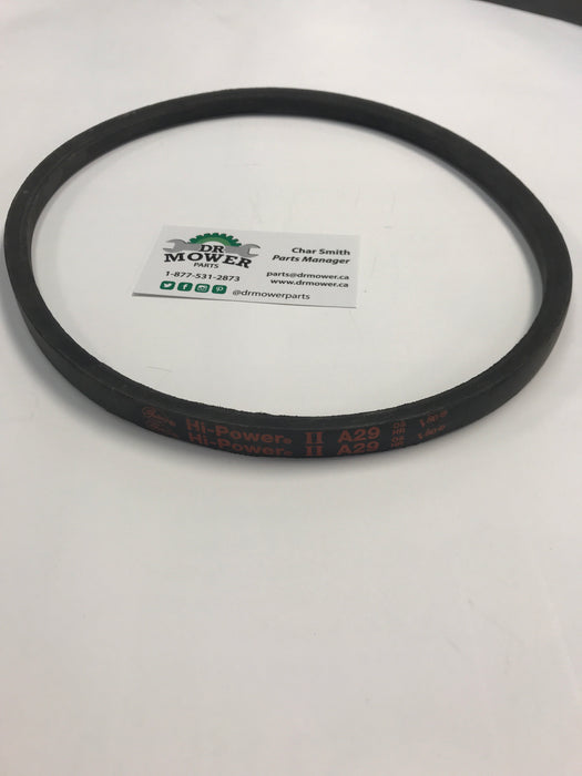 A29 Gates Hi-Power II Drive V-Belt- LIMITED AVAILABILITY